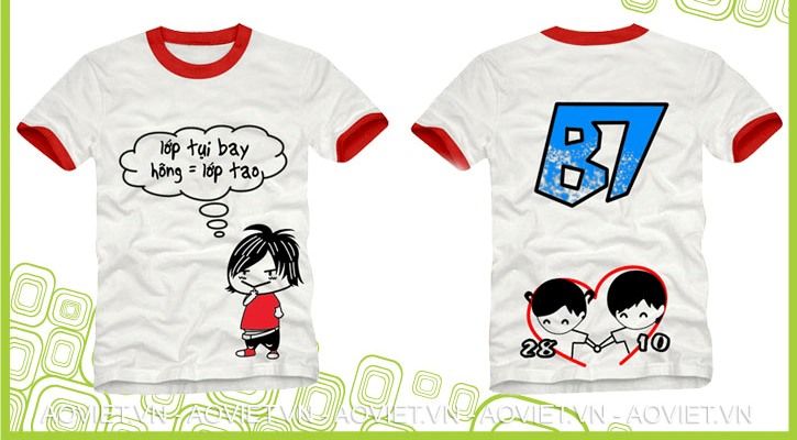 Áo lớp, áo nhóm, áo cặp giá rẻ chỉ từ 80K - 14