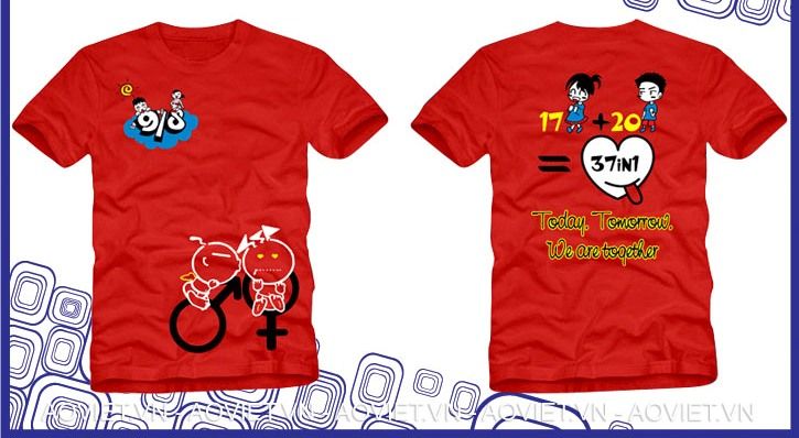 Áo lớp, áo nhóm, áo cặp giá rẻ chỉ từ 80K - 11