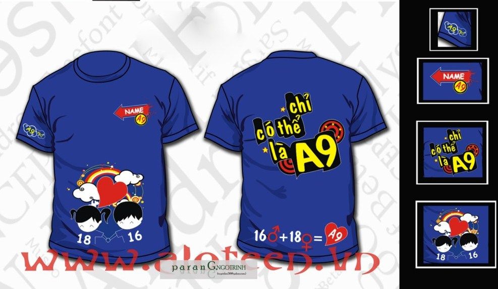 Áo lớp, áo nhóm, áo cặp giá rẻ chỉ từ 80K - 3