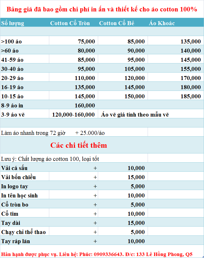 Áo lớp, áo nhóm, áo cặp giá rẻ chỉ từ 80K - 2