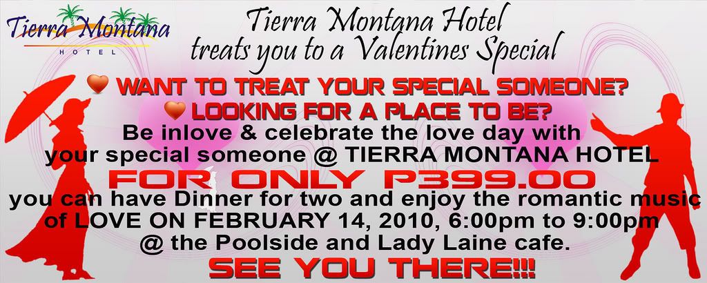 Valentine Hotel - superior room. A very special Valentine's Day package with