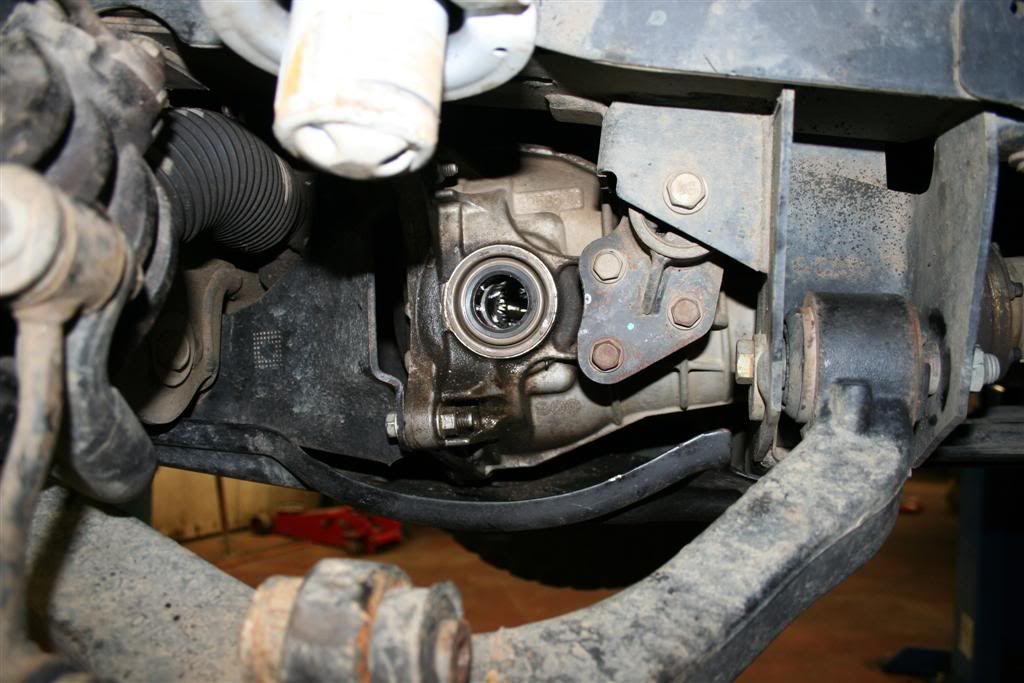 Jeep liberty front axle seal
