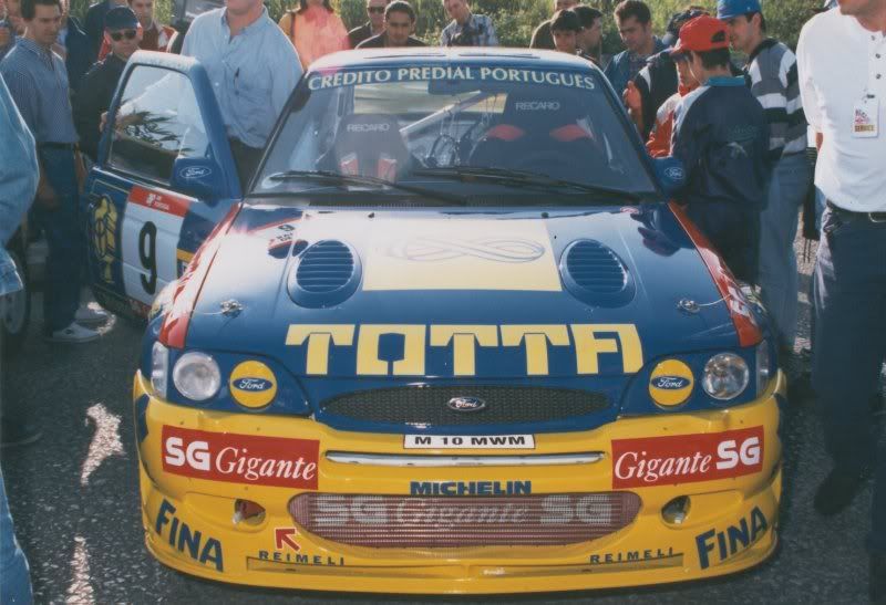 Ford Escort Cosworth Rally de Portugal 1997 Fernando Peres n9