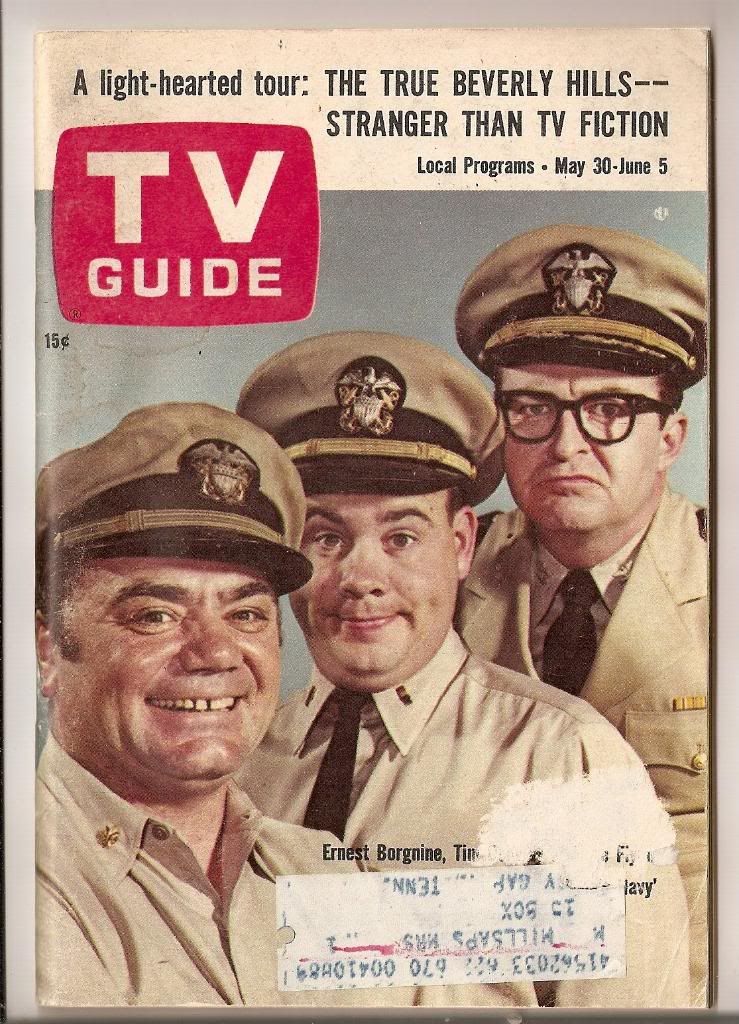 S 0530 1964 TV Guide McHales Navy Ernest Borgnine ebay member dsng1 Pictures, Images and Photos