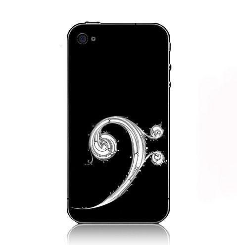 Bass Guitars Bass Clef    iPhone Case Cover      116