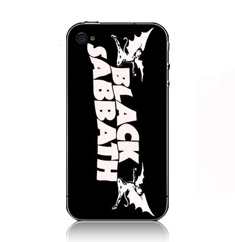 Black And White Minimalistic Black Sabbath Ozzy Osbourne    iPhone Case Cover      124