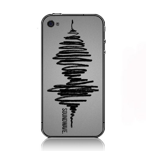 Black Minimalistic Gray Audio Bass Sound Wobble Simple Soundwaves Sound Wave Plain    iPhone Case Cover      129