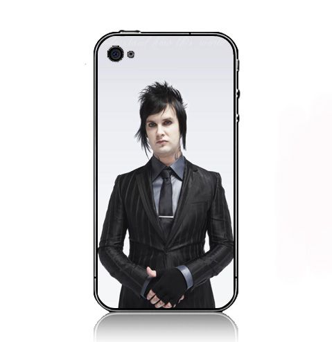 Brunettes Tattoos Suit Men Piercings Avenged Sevenfold White Background Scene    iPhone Case Cover      190