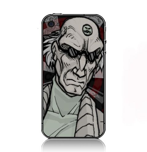 Demon Hunter Web Comic Zebra Girl Joe England Professor Broadshoulders    iPhone Case Cover      247