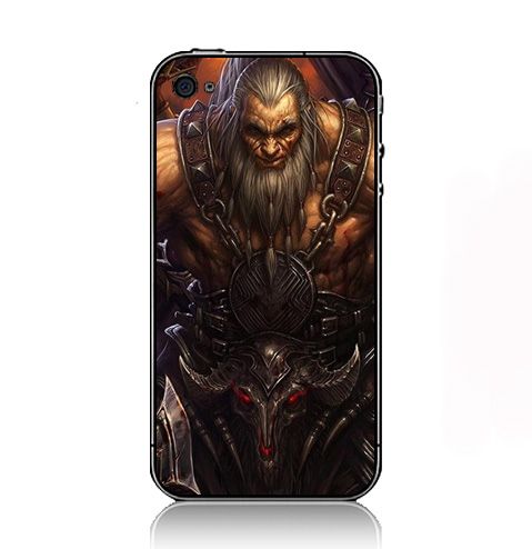 Video Games Wall Blood Weapons  Armor Demon Hunter Barbarian Axes Blizzard Entertainment Artwork    iPhone Case Cover      293