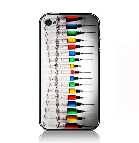 Syringe Equalizer Injectio iPhone Kılıf-Kapak 743