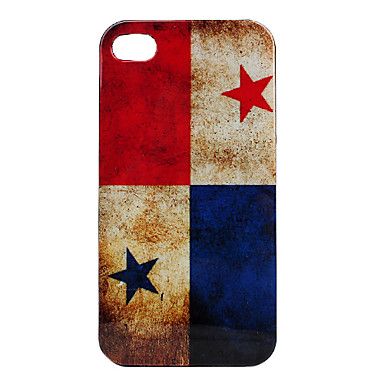 Vintage Style Panamanian Flag iPhone Kılıf-Kapak 896