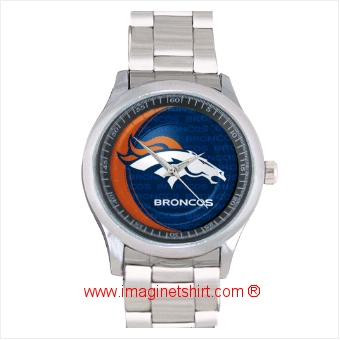 Denver Broncos Sport Metal Watch 0125