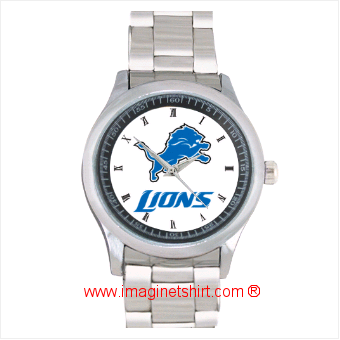 Detroit Lions Sport Metal Watch 126