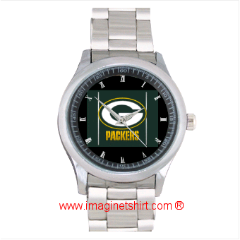 GREEN BAY PACKERS S Sport Metal Watch 0129