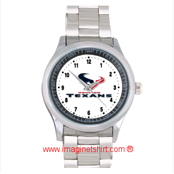 HOUSTON TEXANS Sport Metal Watch 0132