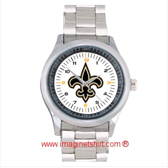 NEW ORLEANS SAINTS Sport Metal Watch 0139