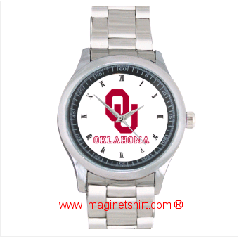 OKLAHOMA SOONERS Sport Metal Watch 0148