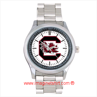 SOUTH CAROLINA GAMECOCKS Sport Metal Watch 0155