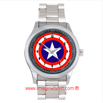 Captain America Sport Metal Watch 017