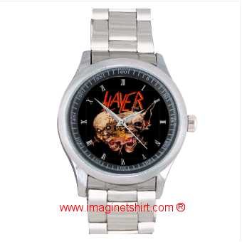 Slayer Music Band Sport Metal Watch 0079