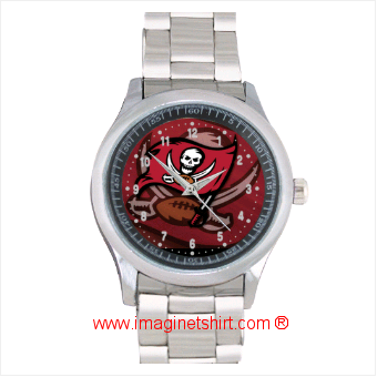 Tampa Bay Buccaneers Sport Metal Watch 090