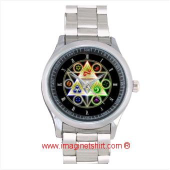 The Legend of Zelda Triforce Symbol Sport Metal Watch 094