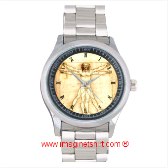 The Vitruvian Man Sport Metal Watch 095