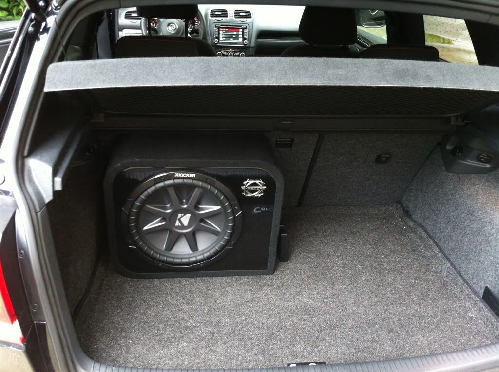 New sub! - VW GTI MKVI Forum / VW Golf R Forum / VW Golf MKVI Forum