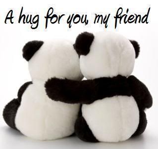hug my friend photo: A hug for you my friend hug_panda.jpg