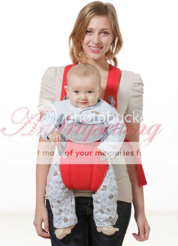 Front Back Kid Baby Carrier Infant Comfort Backpack Sling Wrap Harness 
