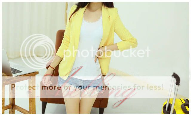 Chic Women Casual Long Sleeve OL Office Lady Slim Suit Blazer Jacket Top Outwear