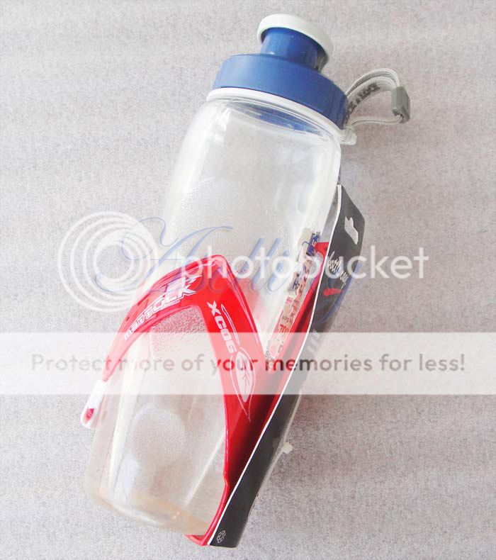 1pc Mountain Road Bike Cycling Bicycle Water Bottle Holder Cage Red White Black