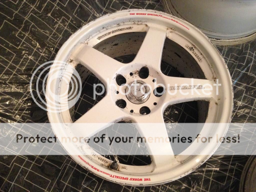 Mazdaspeed Rays MS01S Ultra Lightweight alloys 17x8.5 +40 / 17x9.5 +38 ...