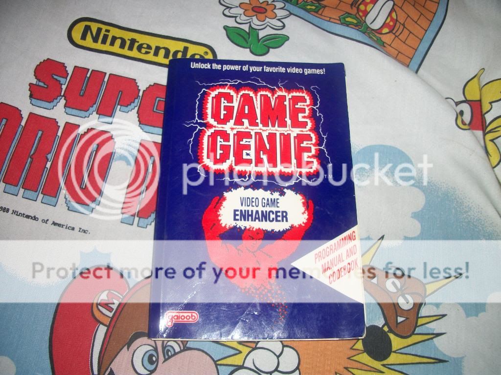 NES Game Genie Code Book Only Nintendo RARE  