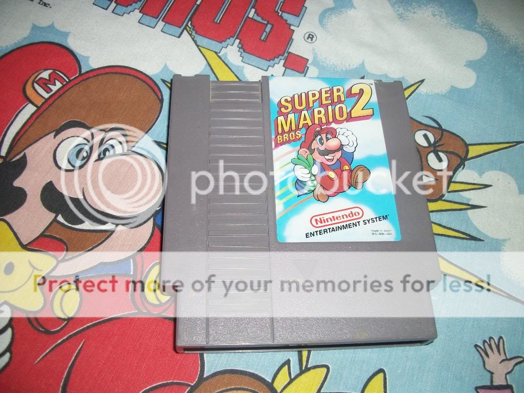 Super Mario Bros 2 NES Nintendo Game RARE Classic Brothers 45496630386 