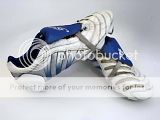 ADIDAS PREDATOR PULSE FOOTBALL BOOTS WHITE/BLUE UK8 SG  